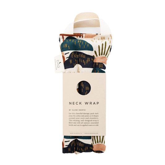 Slow North Hot & Cold Neck Shoulder Wrap: Natural Relief from Shoulder and Neck Ache, Menstrual Cramps Relief, and Stress Reduction