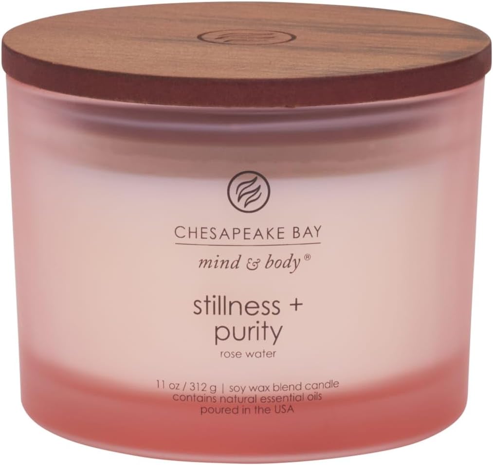 Chesapeake Bay Candle Scented Candle Serenity + Calm (Lavender Thyme) Coffee Table Home Décor