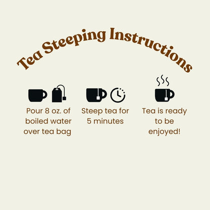 Kappah Organic Fennel Stomach Ease Tea Bags | Caffeine Free | Supports Digestive Wellness