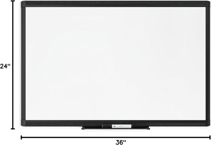 U Brands Magnetic Whiteboard, White Board Dry Erase Board for Wall, 11 x 18