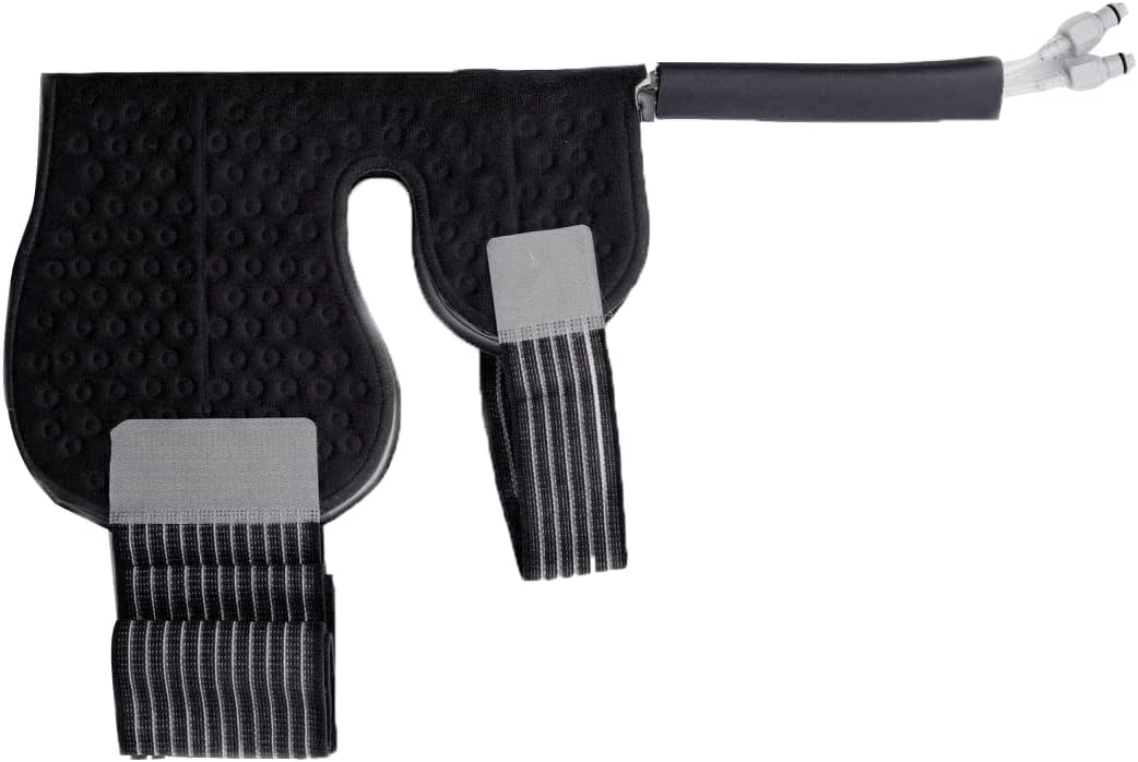 Cold Water Therapy Kneepad for use with Cryotherapy Units - Pad Only for Circulating Ice Machine for Knee Surgery, Injury, ACL - Pain Relief Cold Therapy Pad for Post Surgery Recovery