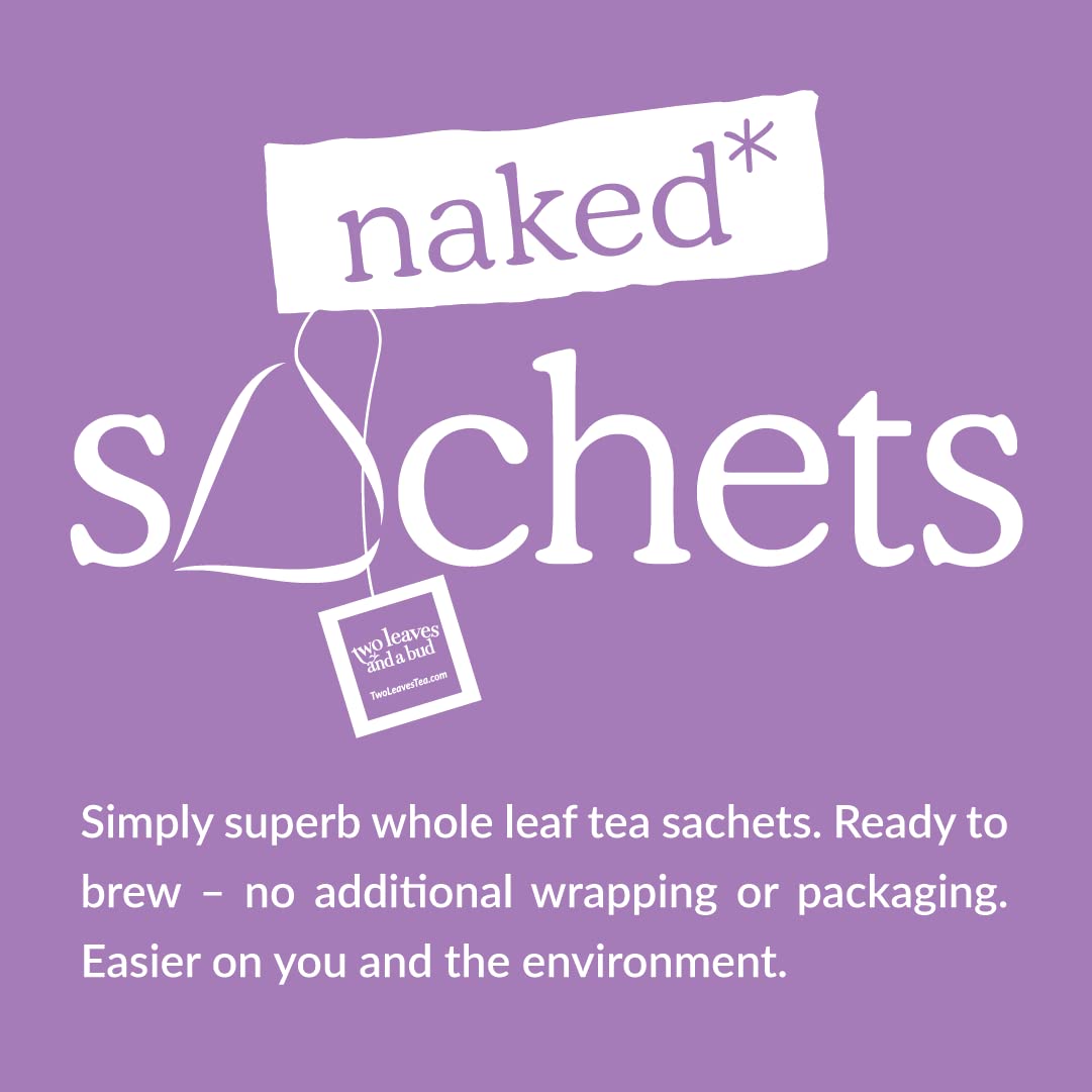 Two Leaves and a Bud Jasmine Naked Tea Sachets, 50 Count (Pack of 1)