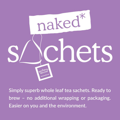 Two Leaves and a Bud Jasmine Naked Tea Sachets, 50 Count (Pack of 1)