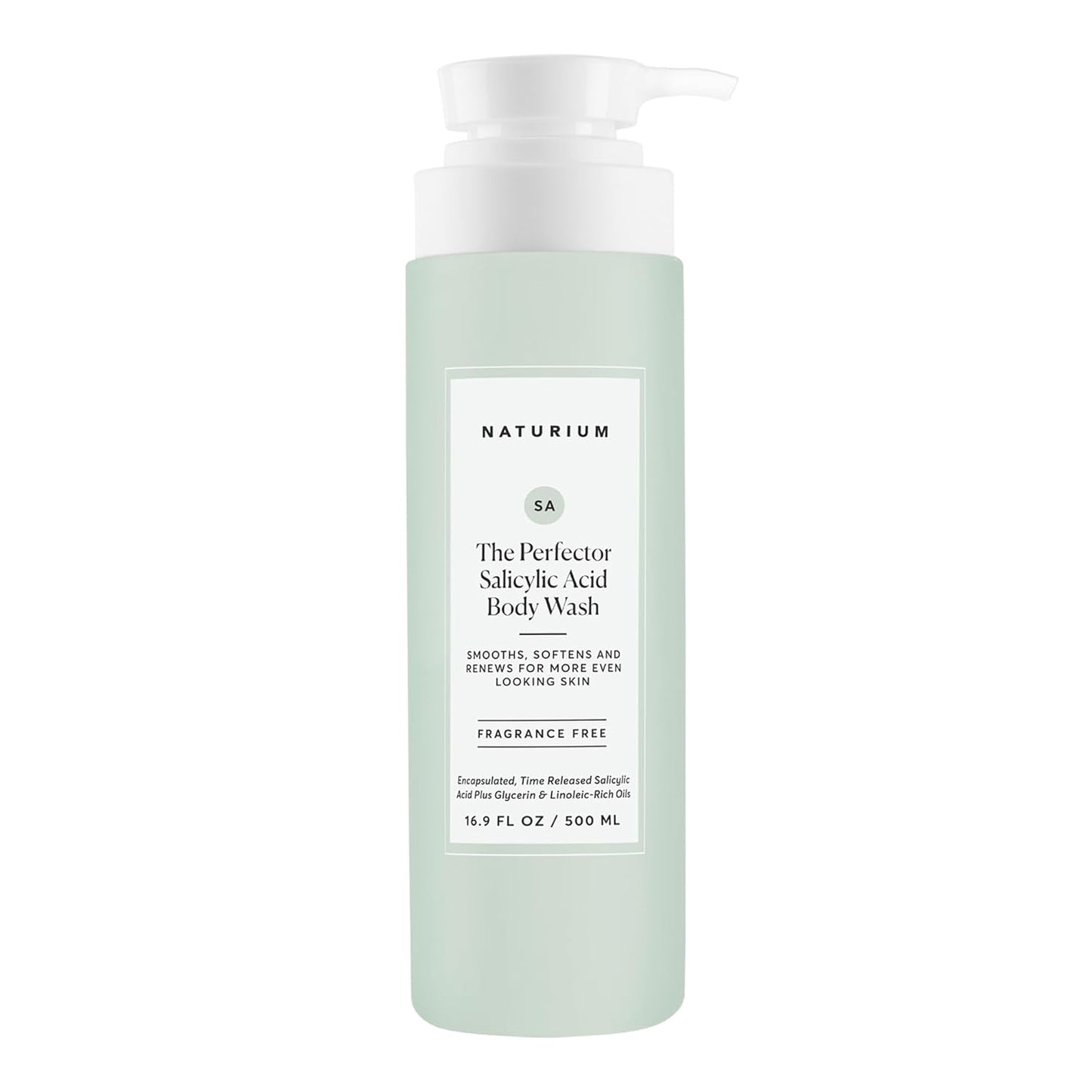 Naturium The Smoother Glycolic Acid Exfoliating Body Wash, Soft & Smoothing Cleanser, 16.9 oz