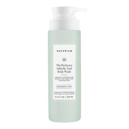 Naturium The Smoother Glycolic Acid Exfoliating Body Wash, Soft & Smoothing Cleanser, 16.9 oz
