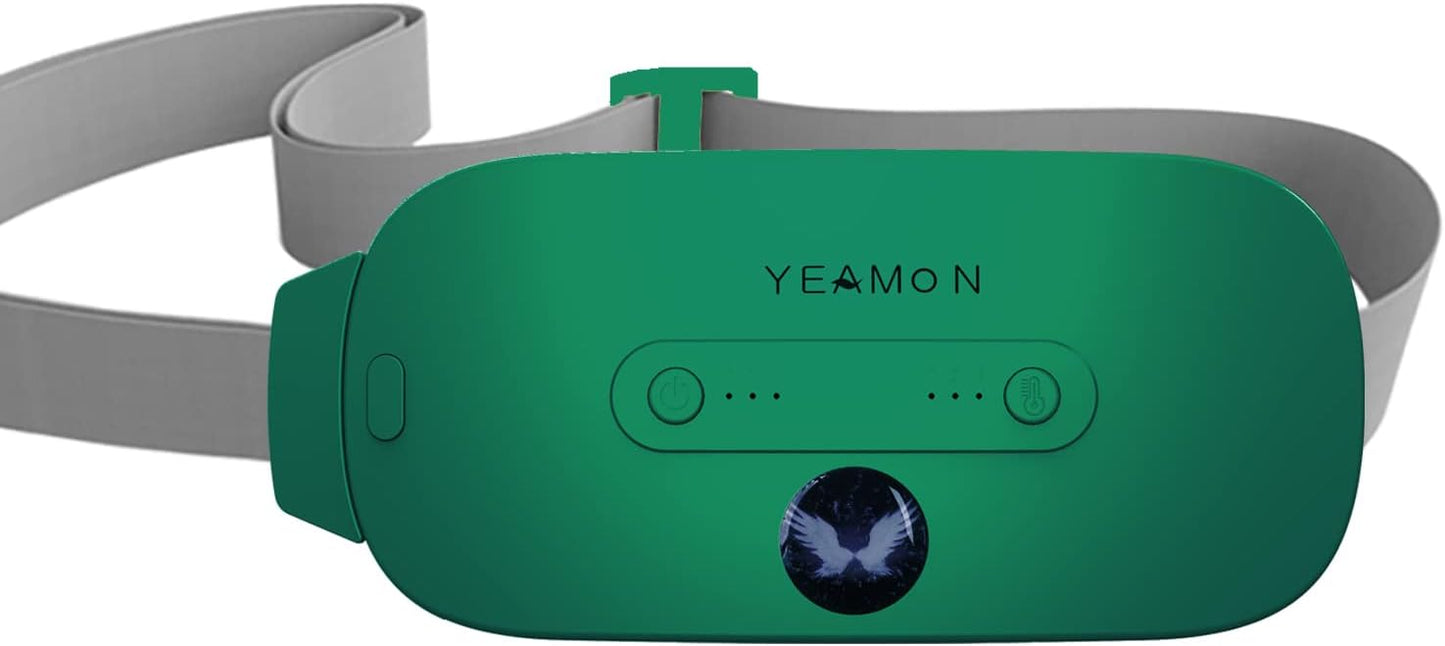 Portable Cordless Heating Pad, Electric Waist Belt Device, Fast Heating Pad with 3 Heat Levels and 3 Massage Modes, Back or Belly Heating Pad, Gift for Her, Women and Girl