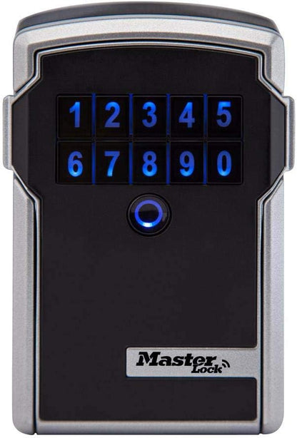 Master Lock Wall Mount Digital Key Lock Box, Bluetooth, iOS Android 5441EC