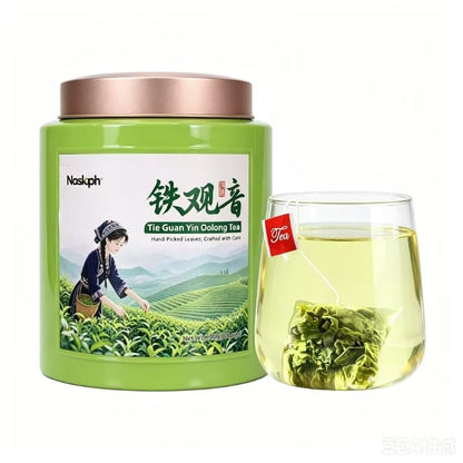 NASLAPH Tieguanyin Oolong Tea Bag, Chinese Grade AAA Oolong Leaf, 30 Bags