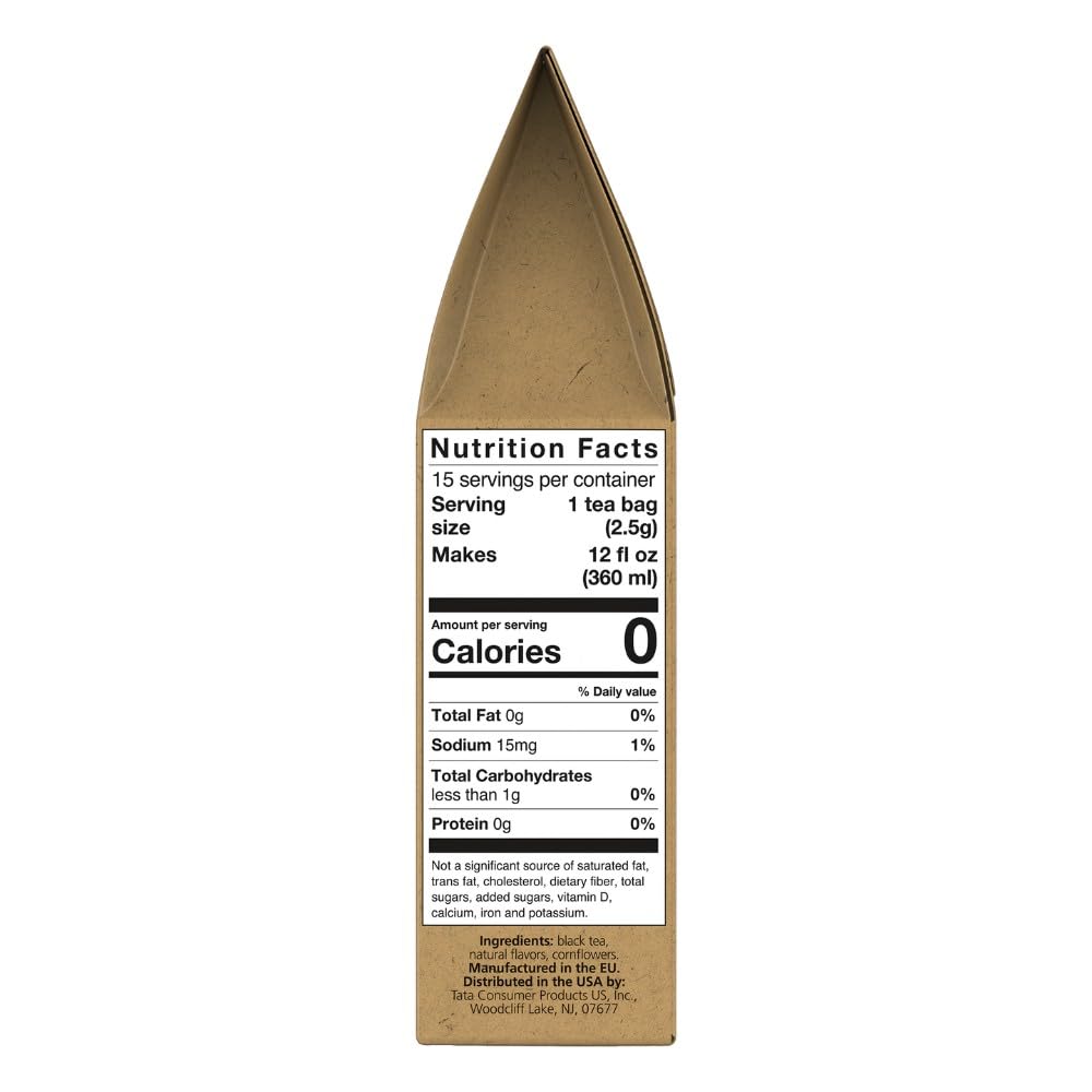 Teapigs, Tea Darjeeling Earl Grey, 15 Count