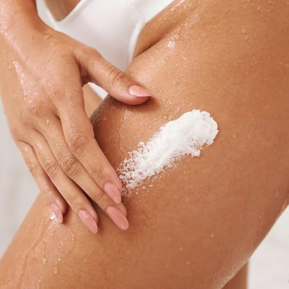 LALICIOUS Endless Summer Exfoliating & Moisturizing Body Scrub | Sugar & Coconut Oil | Pre-Shave Scrub for Ingrown Hairs & Razor Bumps | Gently Buffs & Smooths Sensitive Skin | No Parabens Large 16oz