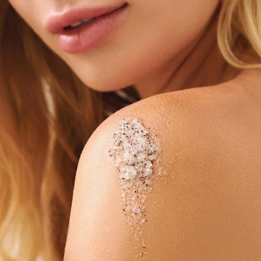 LALICIOUS Endless Summer Exfoliating & Moisturizing Body Scrub | Sugar & Coconut Oil | Pre-Shave Scrub for Ingrown Hairs & Razor Bumps | Gently Buffs & Smooths Sensitive Skin | No Parabens Large 16oz