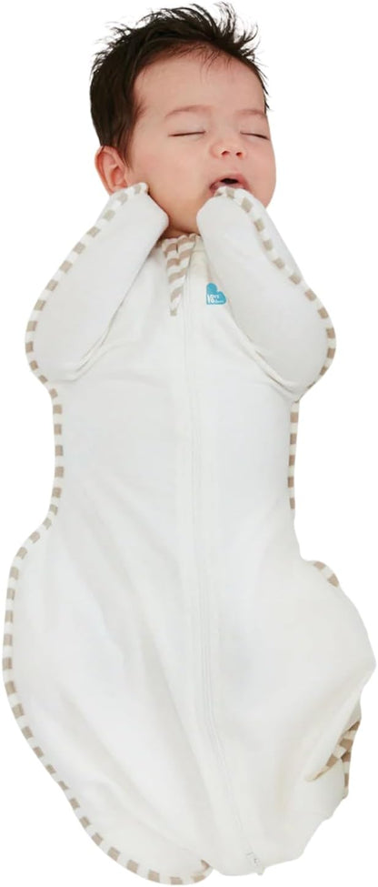 Love to Dream Swaddle UP, Baby Sleep Sack, Self-Soothing Swaddles for Newborns, Get Longer Sleep, Secure Fit Helps Calm Startle Reflex, New Born Essentials for Baby, 1.0 TOG, 13-19 lbs, Deep Olive