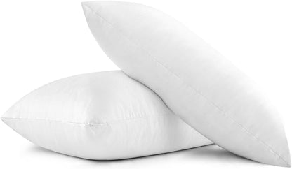 EIUE Hotel Collection Bed Pillows for Sleeping 2 Pack Queen Size，Pillows for Side and Back Sleepers,Super Soft Down Alternative Microfiber Filled Pillows,20 x 30 Inches