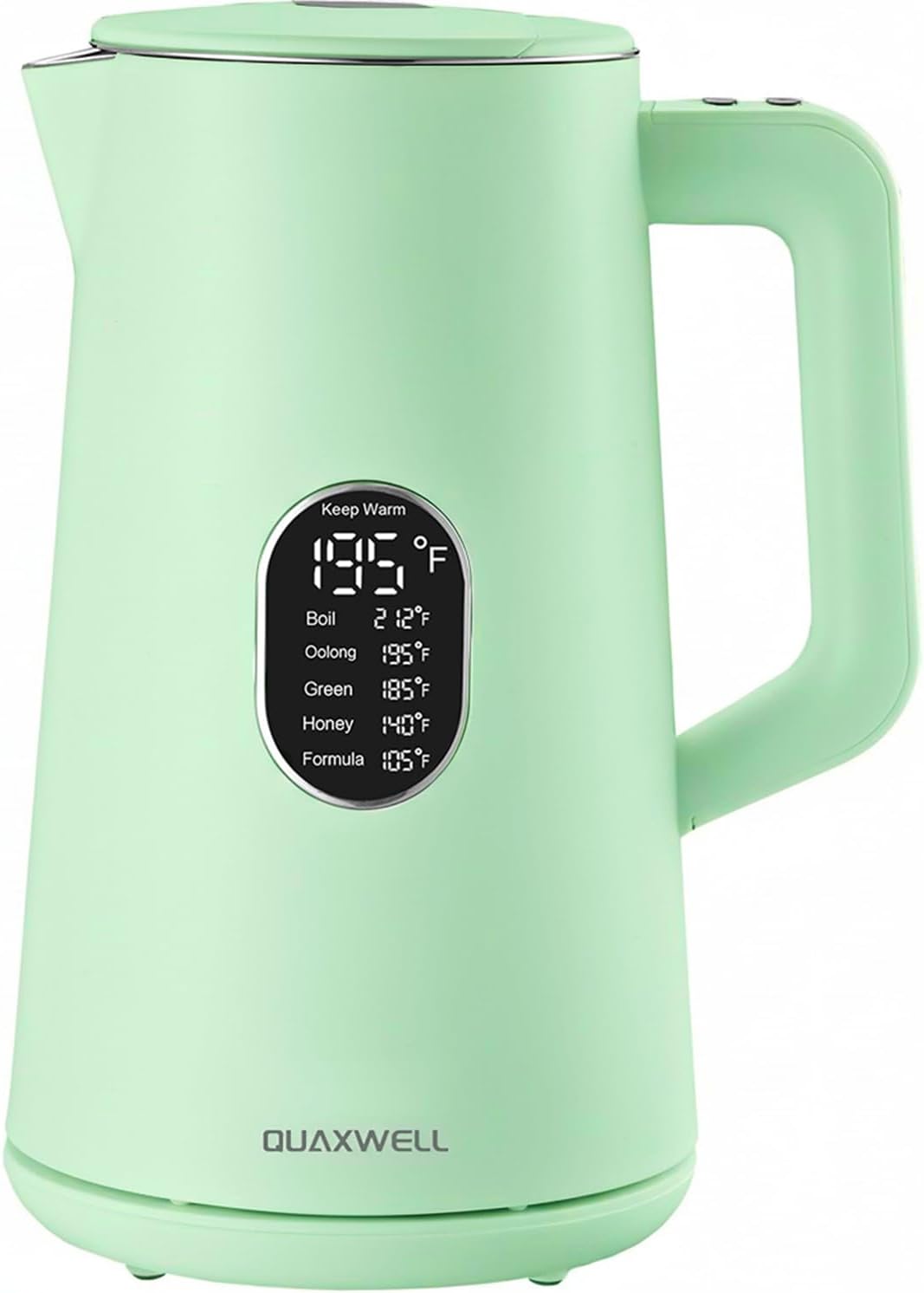 1.5L Electric Kettle Temperature Control, Green