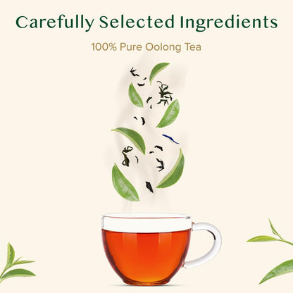 VAHDAM High Mountain Oolong Teabags(100 Count)High Grown, In Pyramid Teabag