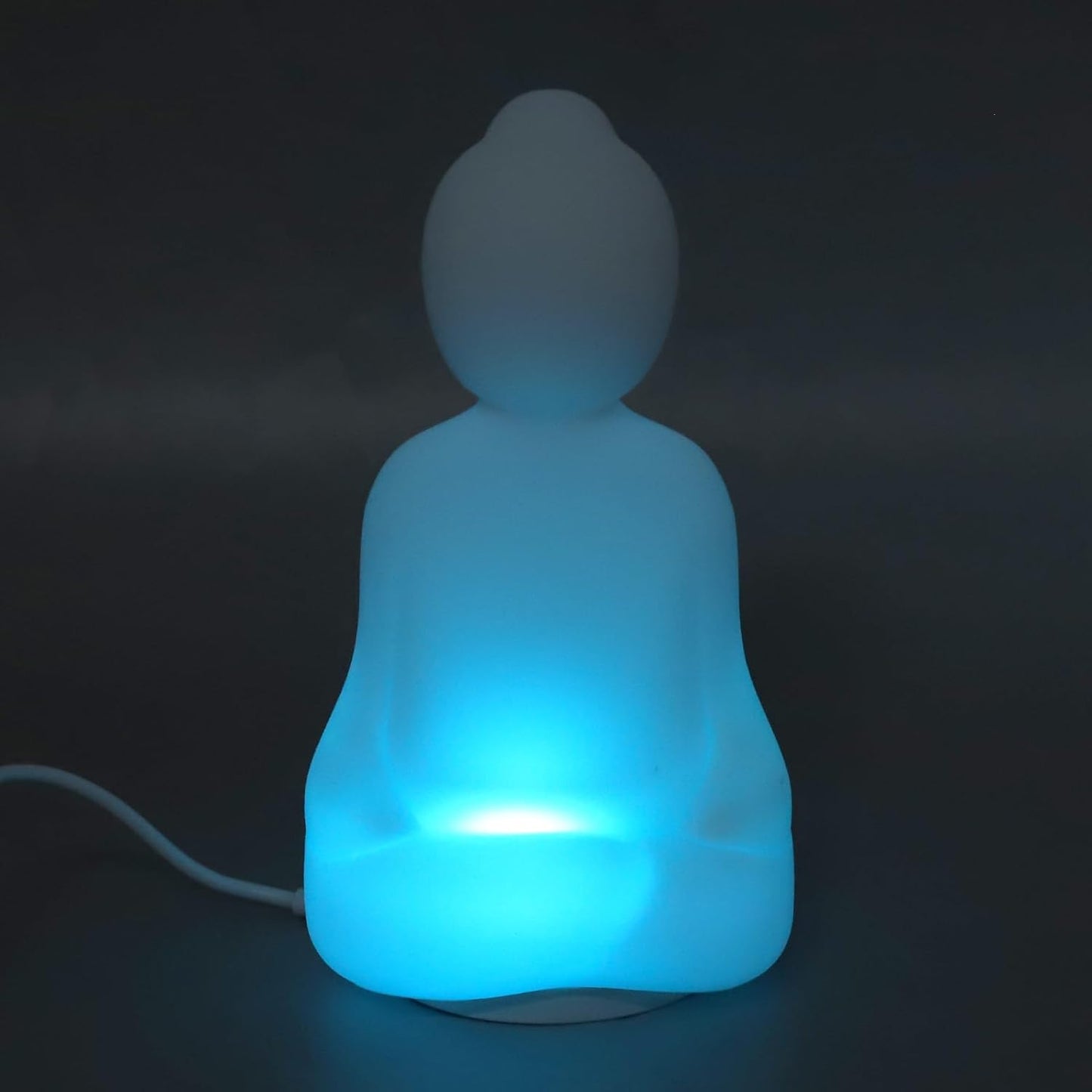 Guided Visual Meditation Breathing Light, Mindfulness Meditation Tool, Portable 3 Color Breathing Mode with Green Purple Blue Indicators, Relaxation Lamp for Home Office School, in