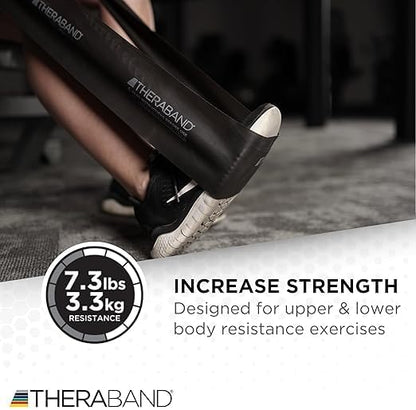 THERABAND Resistance Bands Set, Professional Non-Latex Elastic Band