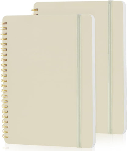 Utron 3 PCS Small Spiral Notebook 5x7, Notebooks for Note Taking, Morandi Spiral Journal Notebook, Work Notebook Small Notebooks 5x7 with Strap, Cute Notebooks for Women 70 Sheets/Note Books