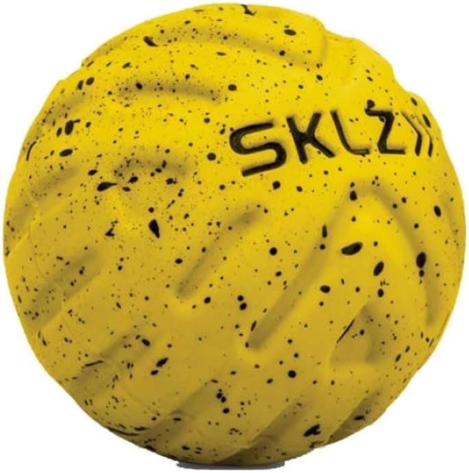 SKLZ Massage Balls - Physical Therapy Ball for Myofascial Release, Trigger Points, Deep Tissue Massages, Pain Relief, Warm Up and Recovery. (Dual Soft, 2.5-inch, 5-inch, Dual High Density)