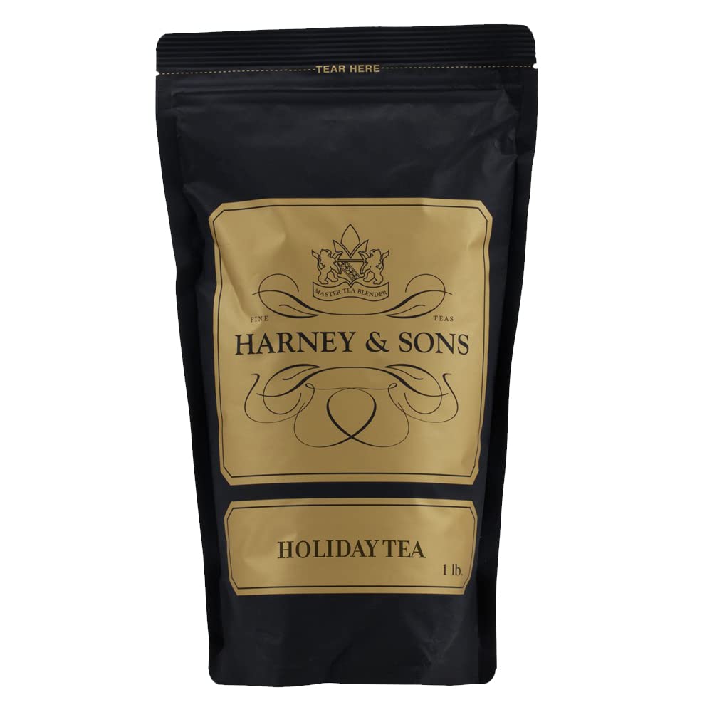 Harney & Sons Victorian London Fog, 4oz Loose Leaf Black and Oolong Tea with Bergamot, Lavender, and Vanilla, Hearty English Black Tea Blend, Stocking Stuffer
