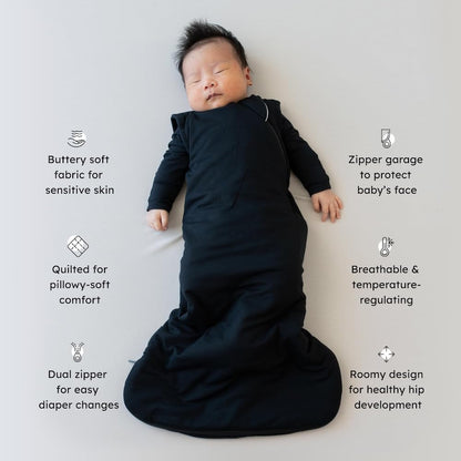 KYTE BABY Sleep Bag 1.0 TOG, Rayon Made From Bamboo Wearable Blanket, Dual Zipper For Infants And Toddlers Nursery Essentials