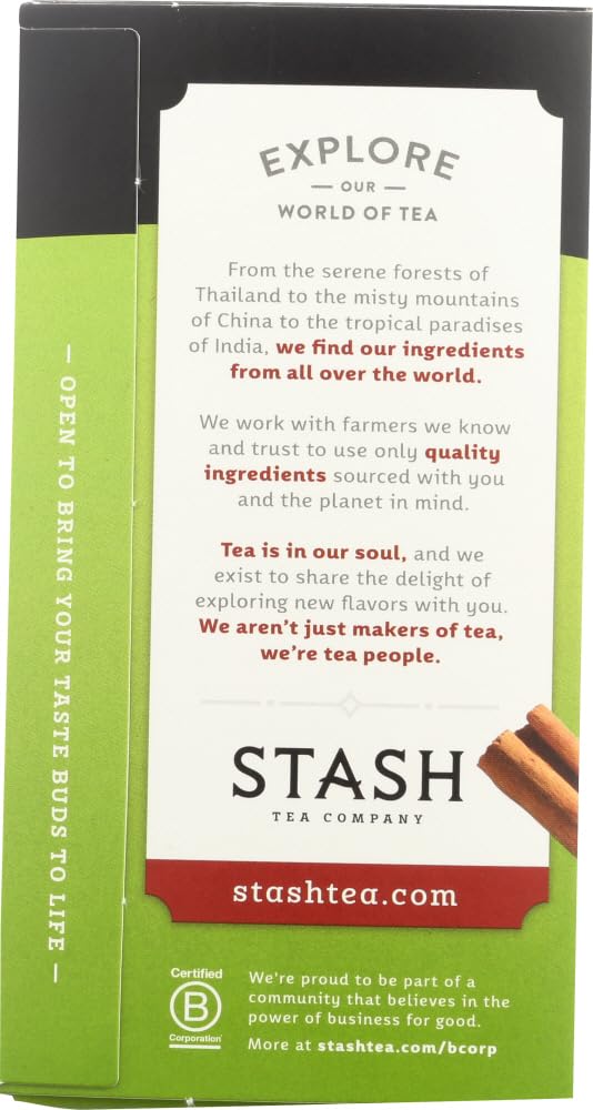 Stash Tea Chai Green Tea, 20 ct, 2 pk