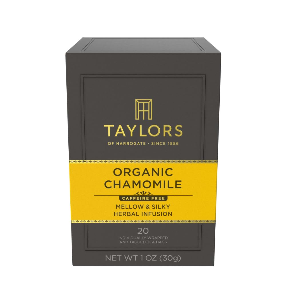 Taylors of Harrogate Organic Chamomile Herbal Tea, 20ct (Pack of 1)