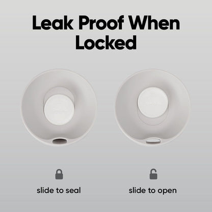 Owala SmoothSip Slider Insulated Stainless Steel Coffee Tumbler, Reusable Iced Coffee Cup, Hot Coffee Travel Mug, BPA Free 12 oz, Pink (Pucker Up)