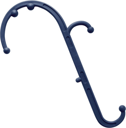 LiBa Back Massager Trigger Point Cane, Deep Tissue Back Neck Massager Black