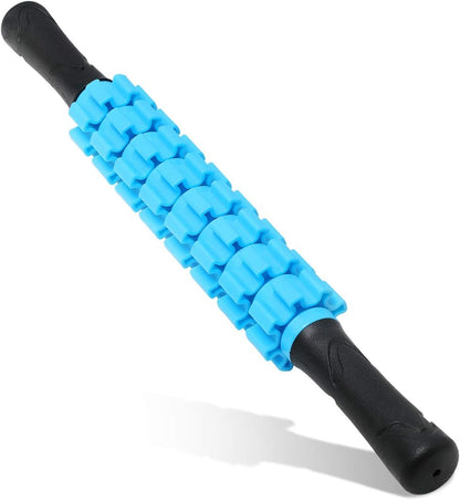 ZanLLW Muscle Roller Stick, Muscle Roller, Liposuction Massage Roller for Lymphatic Drainage, Massager Stick for Relief Muscle Soreness, Trigger Points, Help Exercise Runner Legs, Back Recovery