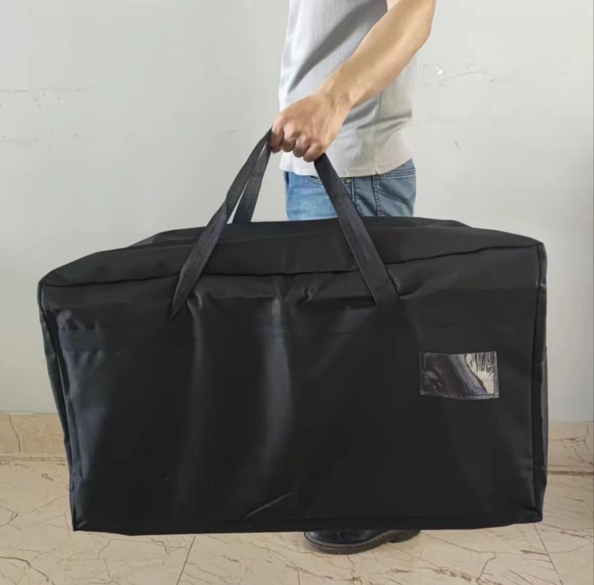 2 Pack Large Moisture-Proof Storage Moving Travel Bag Storage Container