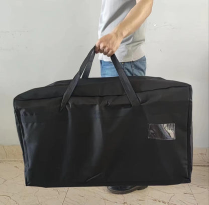 2 Pack Large Moisture-Proof Storage Moving Travel Bag Storage Container