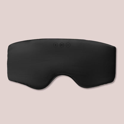 SilkSound 100% Mulberry Silk Bluetooth Sleep Mask, Skin-Friendly Sleeping Eyemask with Bluetooth Headphones, Sleep Gifts for Women, Silk Eyemask Headband Headphones for Sleeping Side Speakers