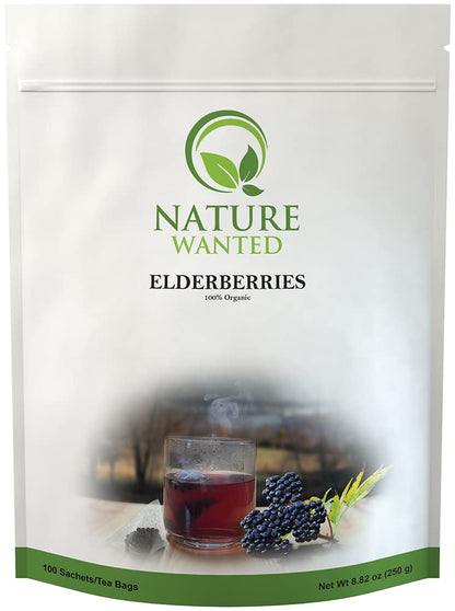 Elderberry Tea (100 ct) - Made in the USA
