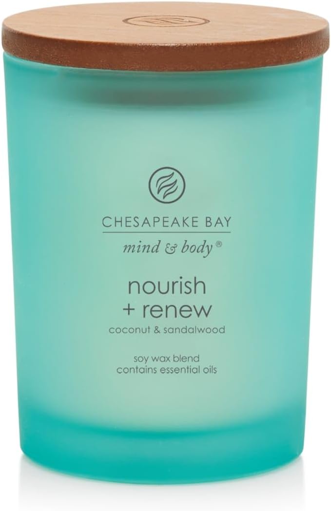 Chesapeake Bay Candle Scented Candle Serenity + Calm (Lavender Thyme) Coffee Table Home Décor