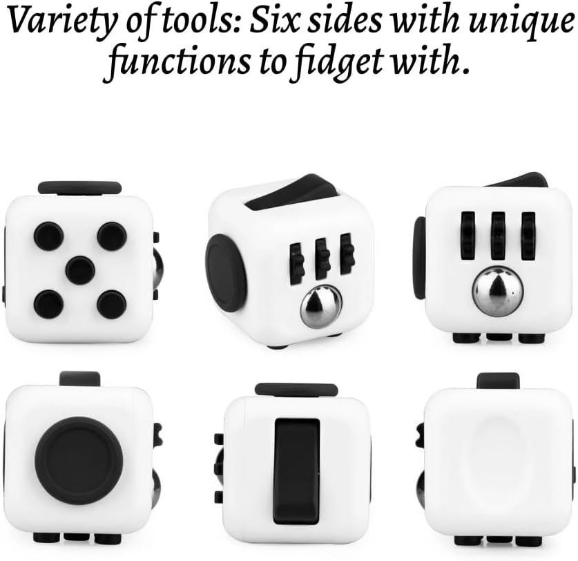 Premium Hand Cube: Unleash Stress Relief and Boost Focus Hand Cube: The Ultimate Handcrafted Premium Quality Fidget Toy for All Age, Fun, Relaxing, and Perfect for Every Occasion (Midnight Black)