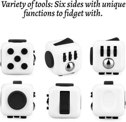 Premium Hand Cube: Unleash Stress Relief and Boost Focus Hand Cube: The Ultimate Handcrafted Premium Quality Fidget Toy for All Age, Fun, Relaxing, and Perfect for Every Occasion (Midnight Black)