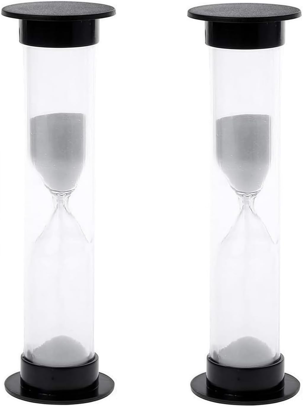 2Pcs New Mini Hourglass Sand Timer - 1 Minute (60 Seconds) Sandglass Clock | Compact Sand Timer for Games, Workouts & Time Management | Portable Timekeeping Tool