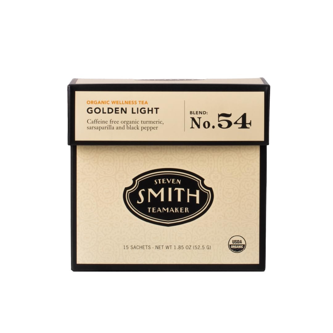Steven Smith Teamaker, Golden Light, 15 Sachets, 1.85oz each