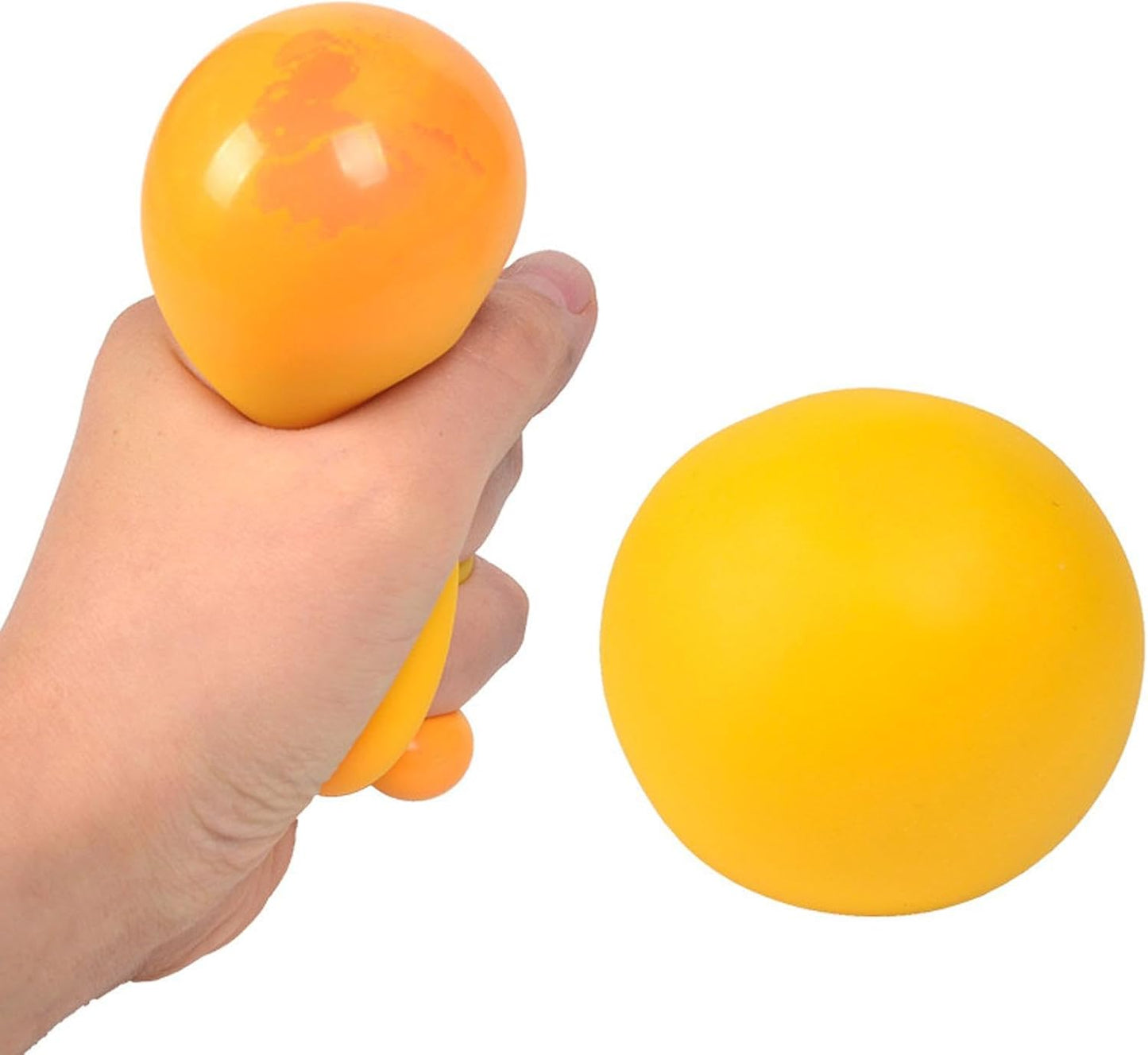 Colorful Squishies Stress Balls – Soft Squeezable Fidget Toys for Anxiety Relief, 6cm Portable Stress Toys for Adults (Random 2pack)