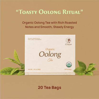 Chayan Oolong Tea Bags Organic,20 Count