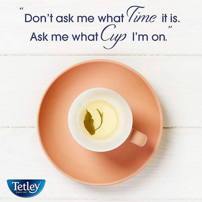 Tetley, Natural Green Tea, 72 Count, Hot or Iced, Light, Refreshing Green Tea