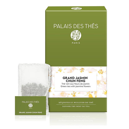 Palais des Thés - Grand Jasmine Chun Feng - Green Tea - 20 Cotton Tea Bags