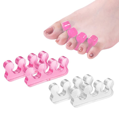 Pedicure Toe Separators for Bunion & Nail Polish Orthopedic Gel Toenail Dividers, Soft Gel Pedicure Kit Suitable for Salon Supplies, Beauty Tools for Toenail Separation