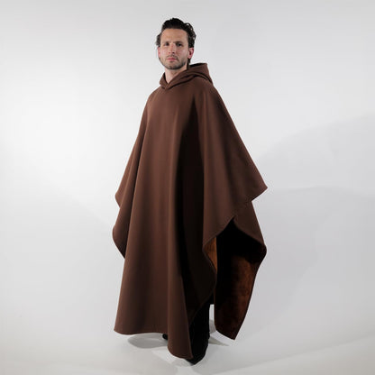 FREE THE SHEEP Eden Hoodie – Oversized Weighted Hoodie Cloak with Ultra-Soft Faux Fur Liner