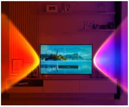 EIUY Sunset Lamp, Projector Sunset Light LED Projection Night Light 360 Degree Rotation Romantic Rainbow Light USB Charging for