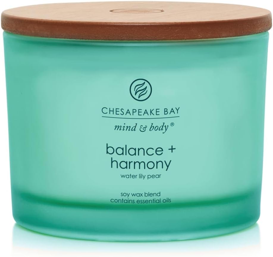 Chesapeake Bay Candle Scented Candle Serenity + Calm (Lavender Thyme) Coffee Table Home Décor