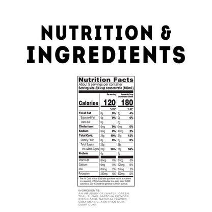 TAZO Strawberry Matcha Latte Concentrate, Flavored Green Tea and Matcha, Cafe-Style Latte Mix, 32 Oz Carton (5 Servings, Makes Up to 8 Cups)