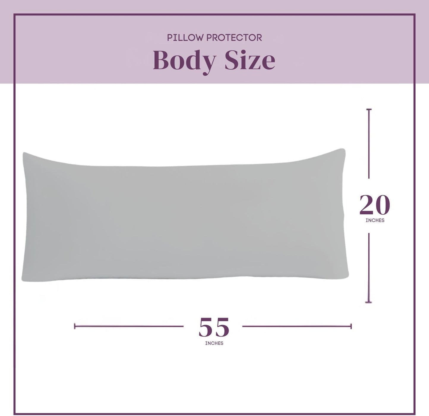 CirclesHome Pillow Protectors 4 Pack Standard Zippered - 100% Cotton Breathable Pillowcases - Protects Pillows from Dirt, Dust and Debri (Standard - Set of 4 - 20x26)