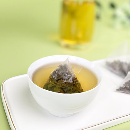 XIEJINJI Premium Oolong Tea Bags, 3.2g x 40 Count | High-Mountain, Sugar-Free, Low-Caffeine, Eco-Conscious Tea Bags